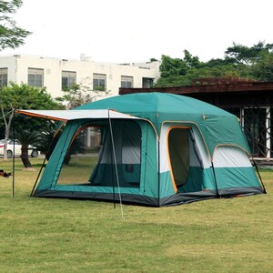 BEST 텐트 온가족캠핑 거실형 8인용 리빙쉘 대형